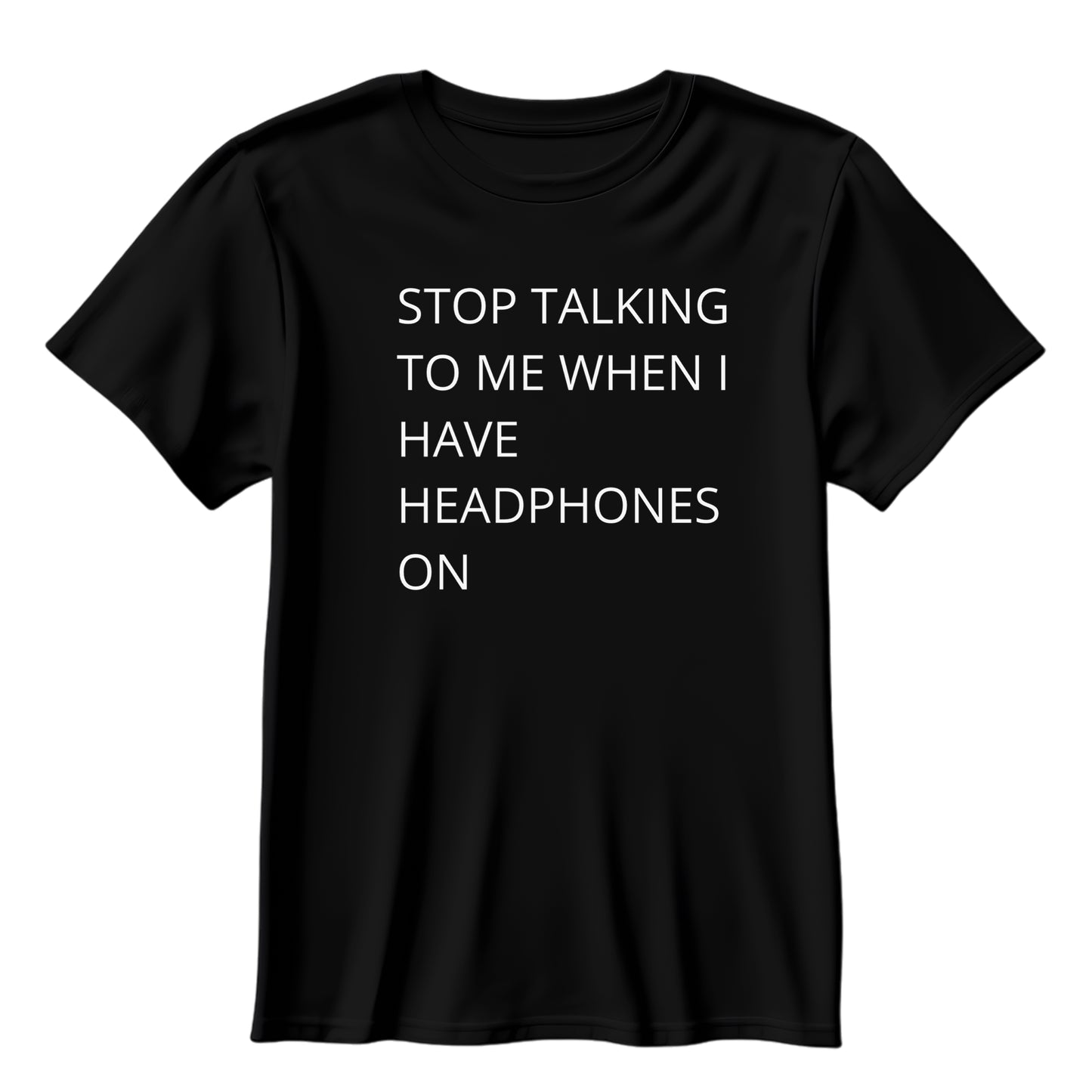 Headphones On Do Not Disturb Tee